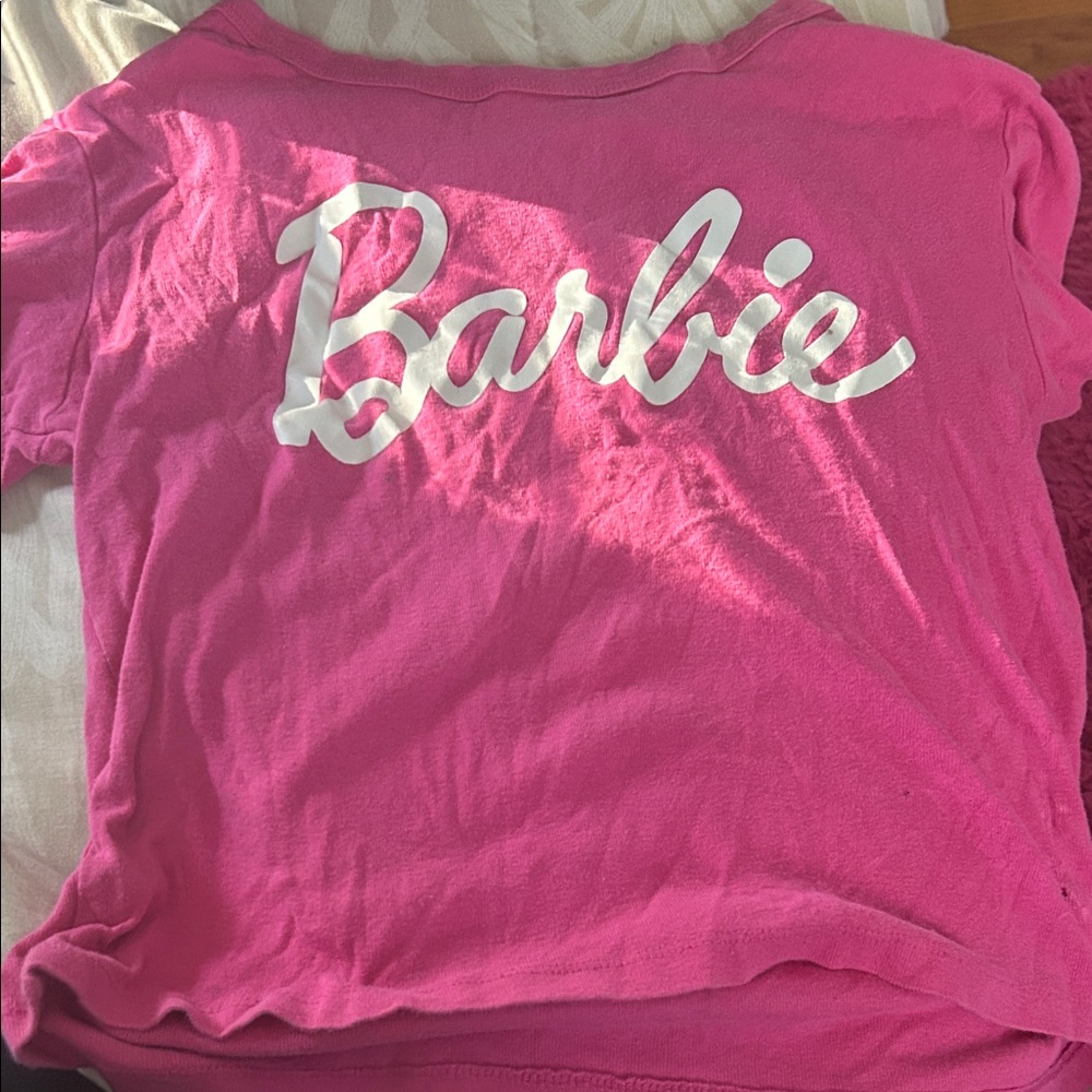 Barbie Pink Crop Top